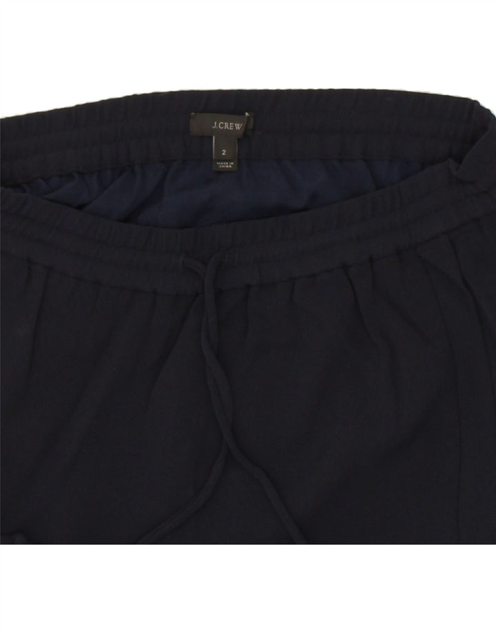 J. CREW Womens Pencil Skirt US 2 XS W28  Navy Blue Polyester Vintage J. Crew and Second-Hand J. Crew from Messina Hembry 