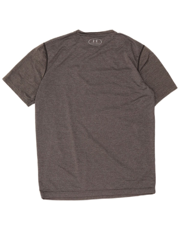 Under Armour Herre T-Shirt Top Medium Grå