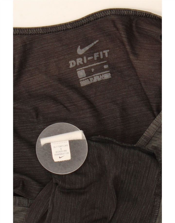 NIKE Herre Dri Fit Vest Top Lille Khaki Flecked Polyester