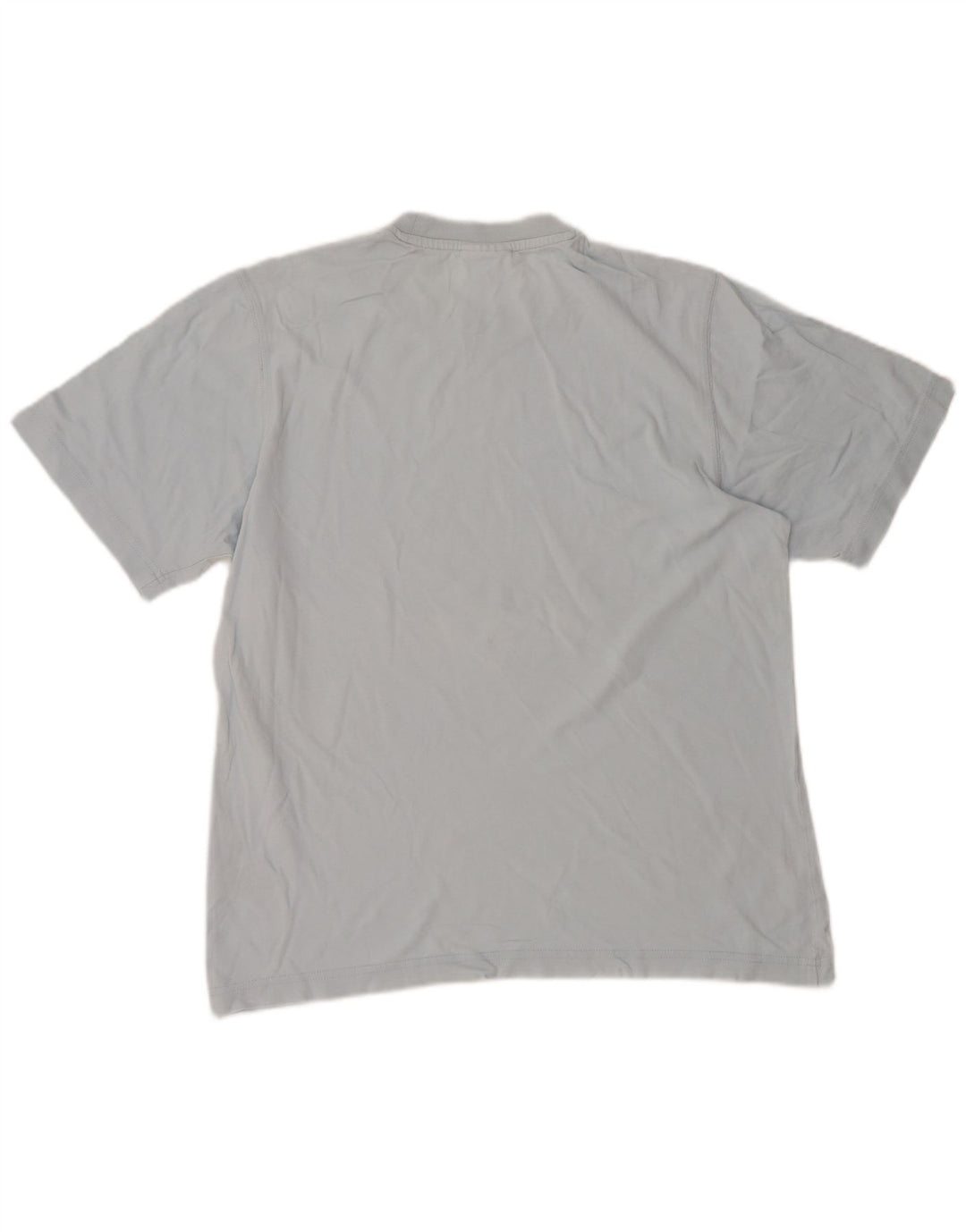 Adidas Mens Short Sleeve Graphic T-Shirt Top Medium Blue Cotton
