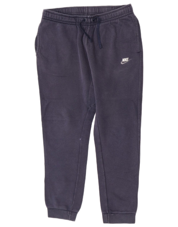 Pantaloni da tuta da uomo Nike Joggers grandi in cotone blu navy sportivi