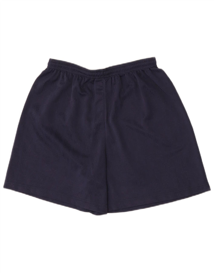 Umbro Short de Sport Homme Large Bleu Marine Polyester