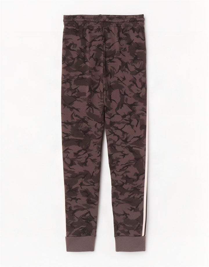 Adidas Mens Tracksuit Trousers Joggers Medium Grey Camouflage Cotton