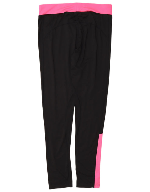 Ellesse Leggings Femme UK 46 Large Noir Colorblock Polyester