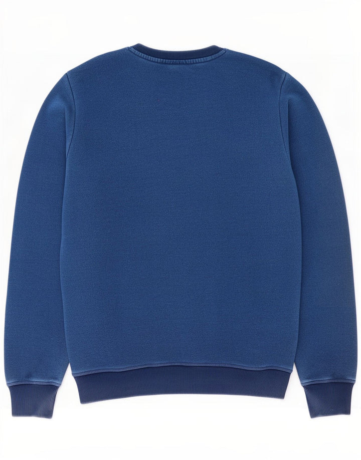 Superdry Mens Sweatshirt Jumper Medium Navy Blue Cotton