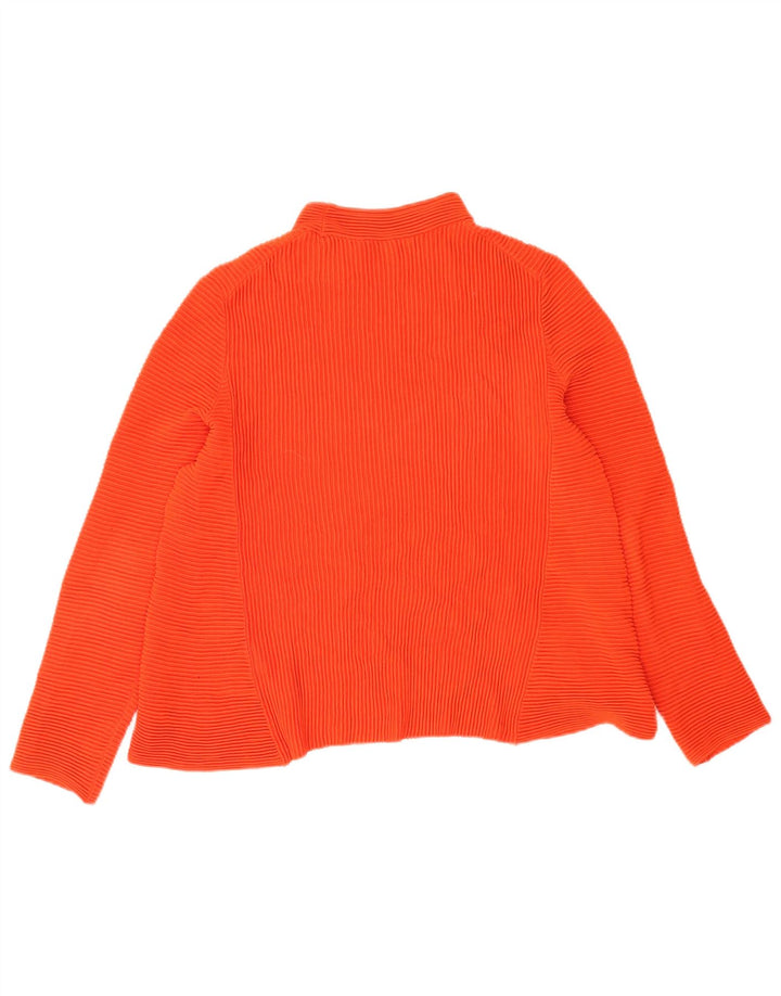 Cos Dame Top Langærmet UK 10 Lille Orange Bomuld