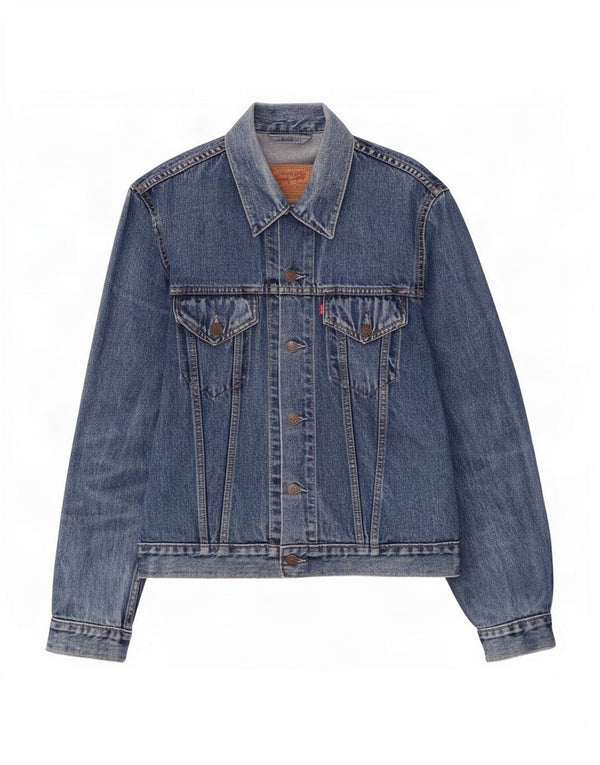 Levi's Herre denimjakke UK 40 Large Blue Cotton