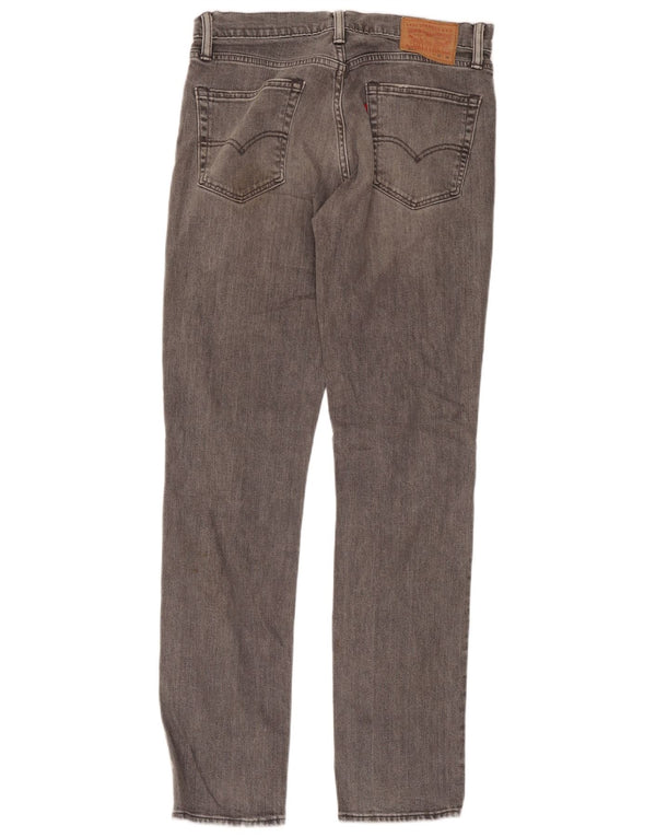 Levi's Mens 511 Slim Jeans W32 L34 Γκρι βαμβακερό