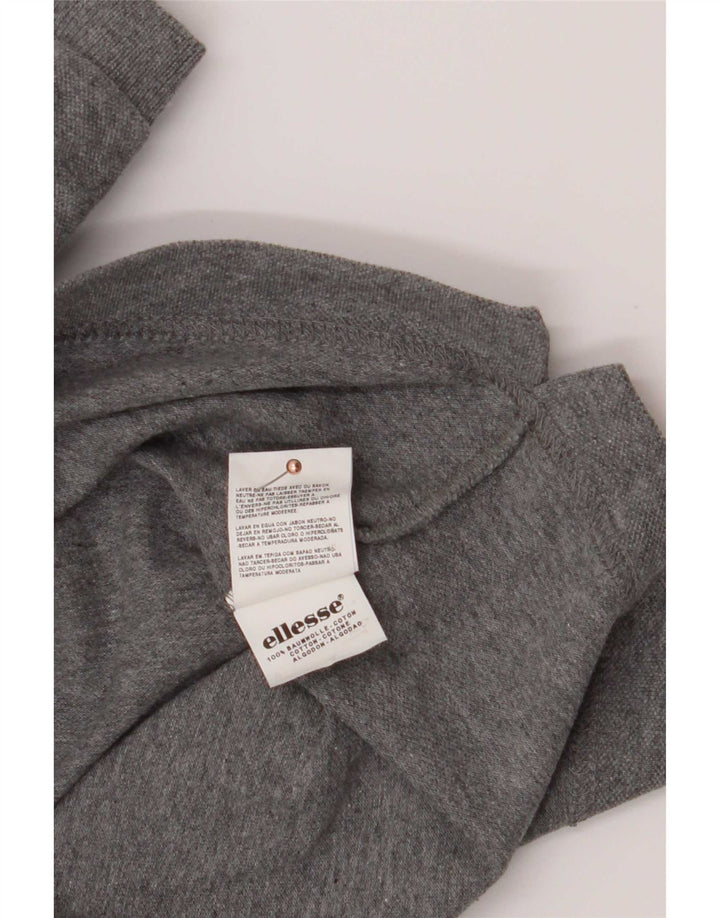 Męska koszulka polo Ellesse 2XL, szara bawełna