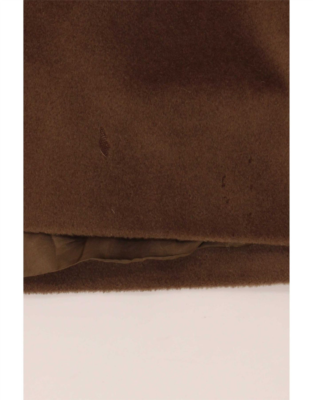 Max Mara Manteau surdimensionné pour femme UK 12 Laine marron moyen