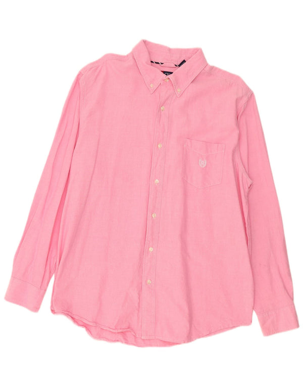 Chaps Herreskjorte XL Pink Bomuld