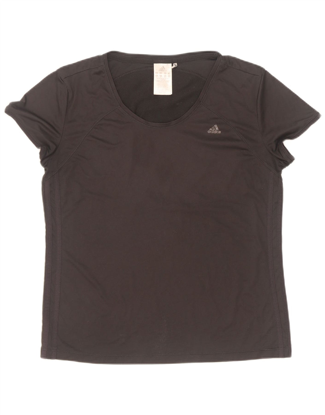T-shirt Adidas Climacool da donna Top UK 16 grande poliestere nero