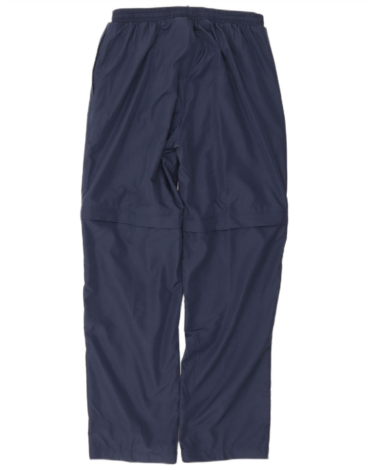 Asics Mens Tracksuit Trousers XL  Navy Blue Polyester