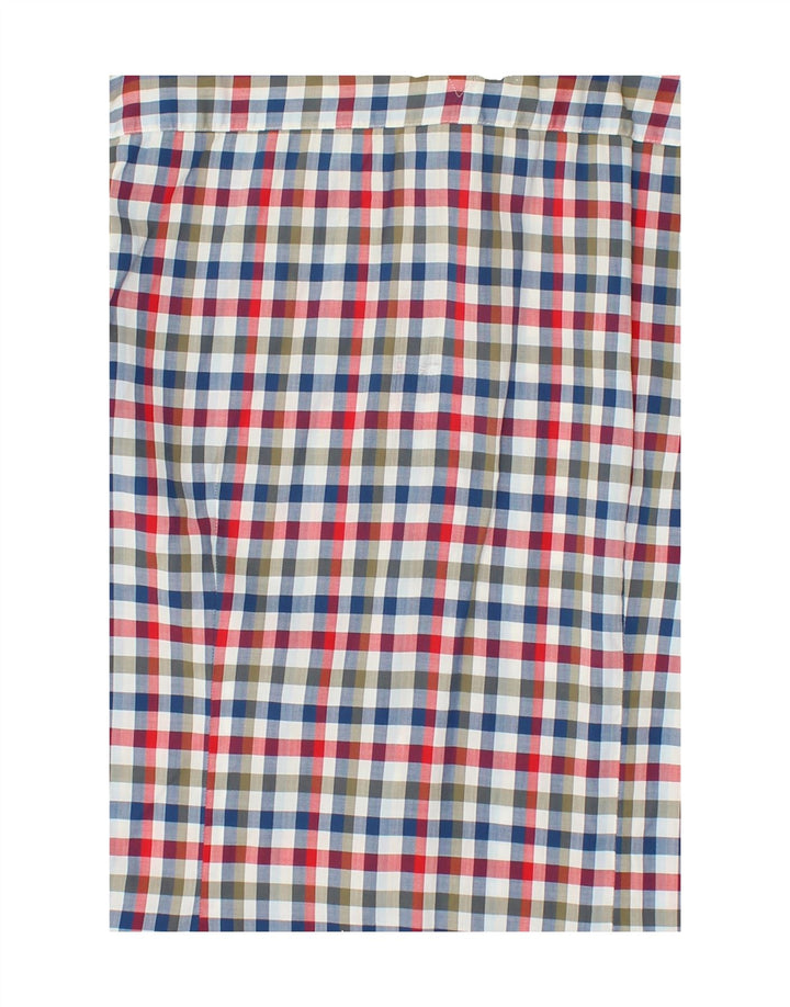 TOMMY HILFIGER Mens Slim Fit Shirt Medium Multicoloured Check Cotton Vintage Tommy Hilfiger and Second-Hand Tommy Hilfiger from Messina Hembry 