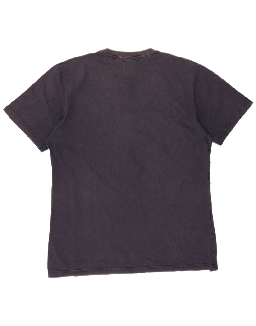 Converse Mens Graphic T-Shirt Top XL Navy Blue Cotton