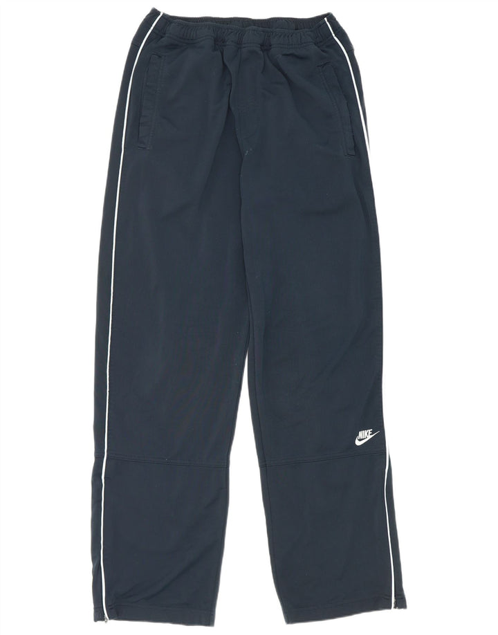 Nike Mens Tracksuit Trousers Joggers Large Navy Blue Polyester