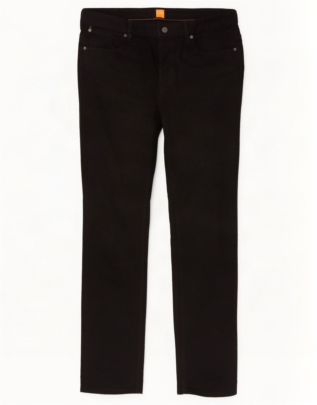 Hugo Boss Herre Slim Jeans W36 L36 Sort Bomuld
