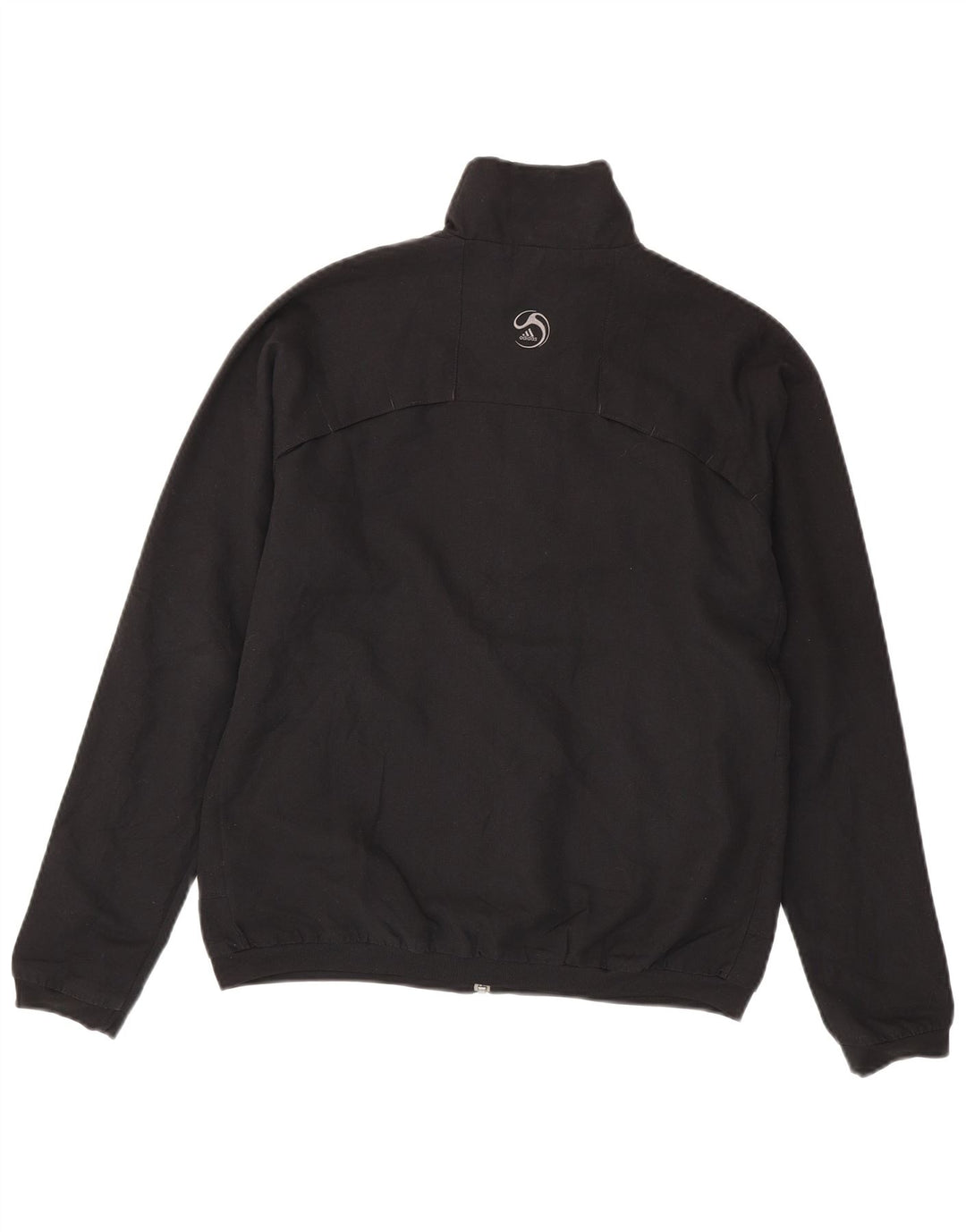 Adidas Boys Predator Tracksuit Top Jacket 13-14 Years Black Polyester