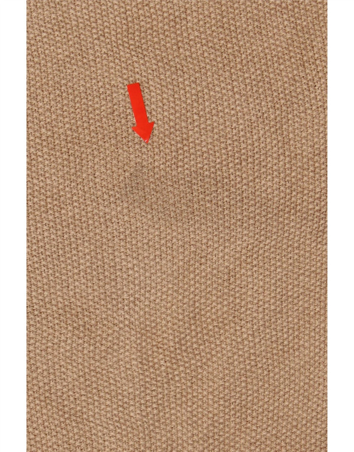 JACK & JONES Mens Crew Neck Jumper Sweater Large Beige Cotton Vintage Jack & Jones and Second-Hand Jack & Jones from Messina Hembry 