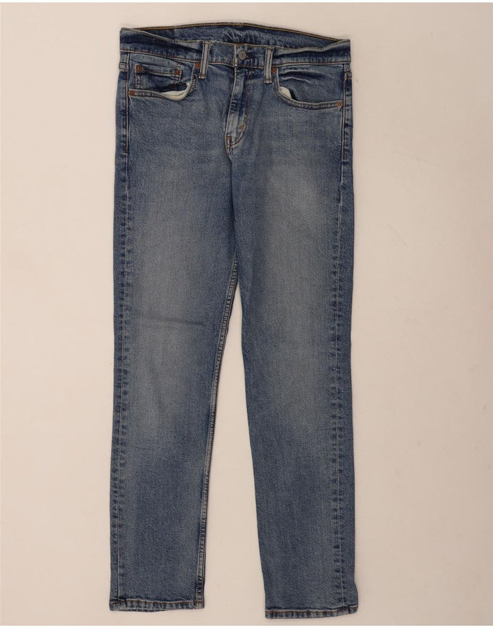 Levi's Mens 511 Slim Jeans W32 L32 Blue Cotton