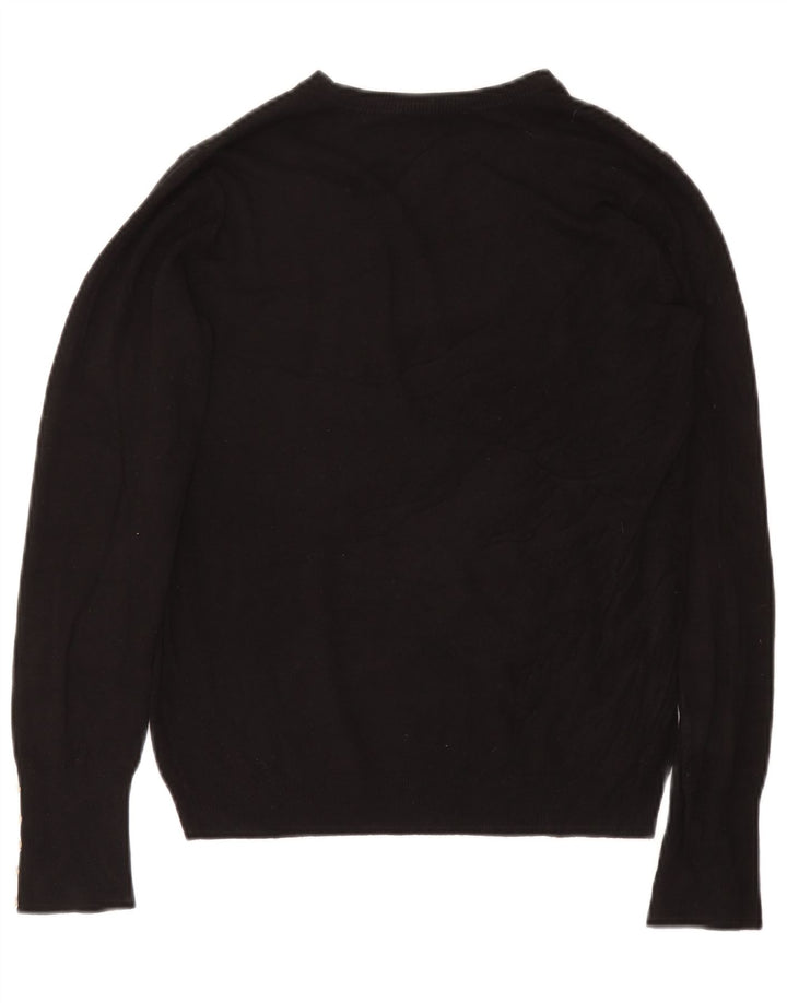 Zara Dame Jumper Sweater UK 14 Stor Sort