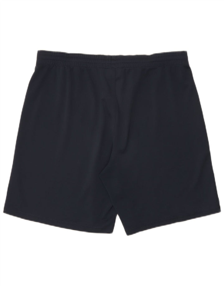 Lotto Mens Graphic Sport Shorts Medium Navy Blue Colourblock