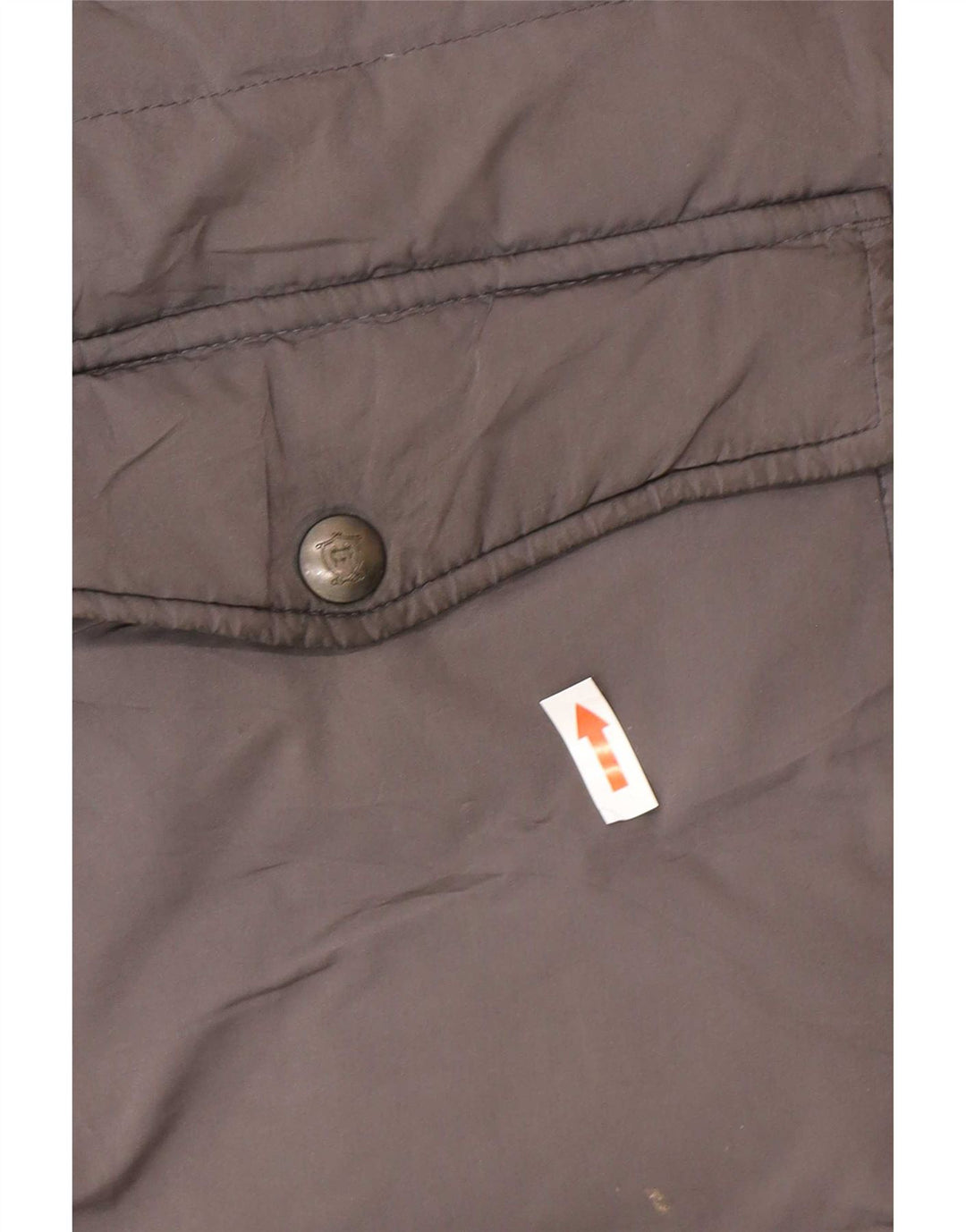 Massimo Dutti Γυναικείο παλτό με κουκούλα UK 40 Large Grey Polyester