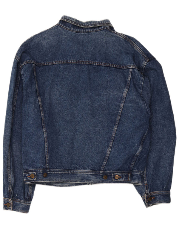 veste en denim homme vintage IT 52 XL coton bleu