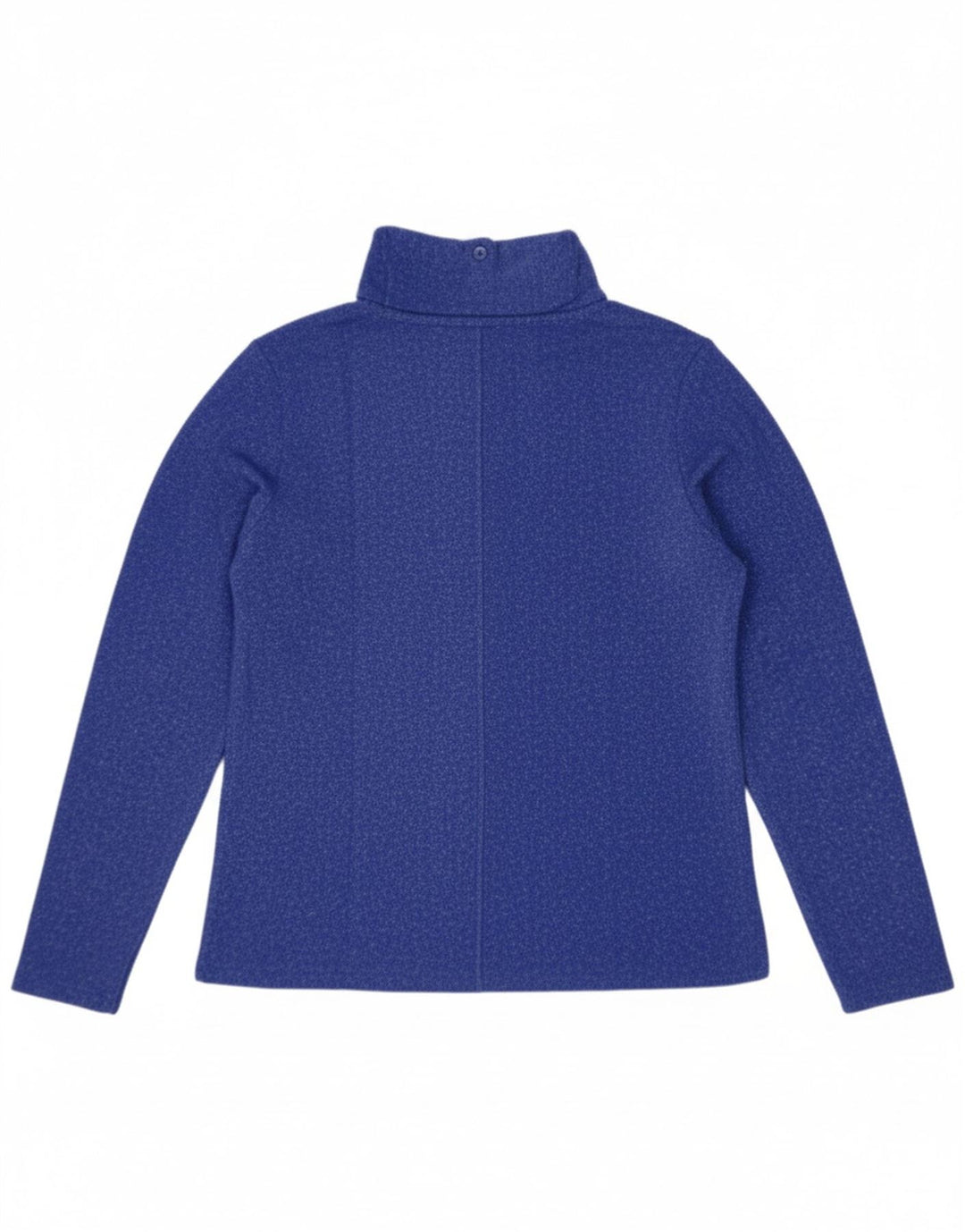 PACO BOUTIQUE Womens Top Long Sleeve UK 10 Small  Blue Nylon