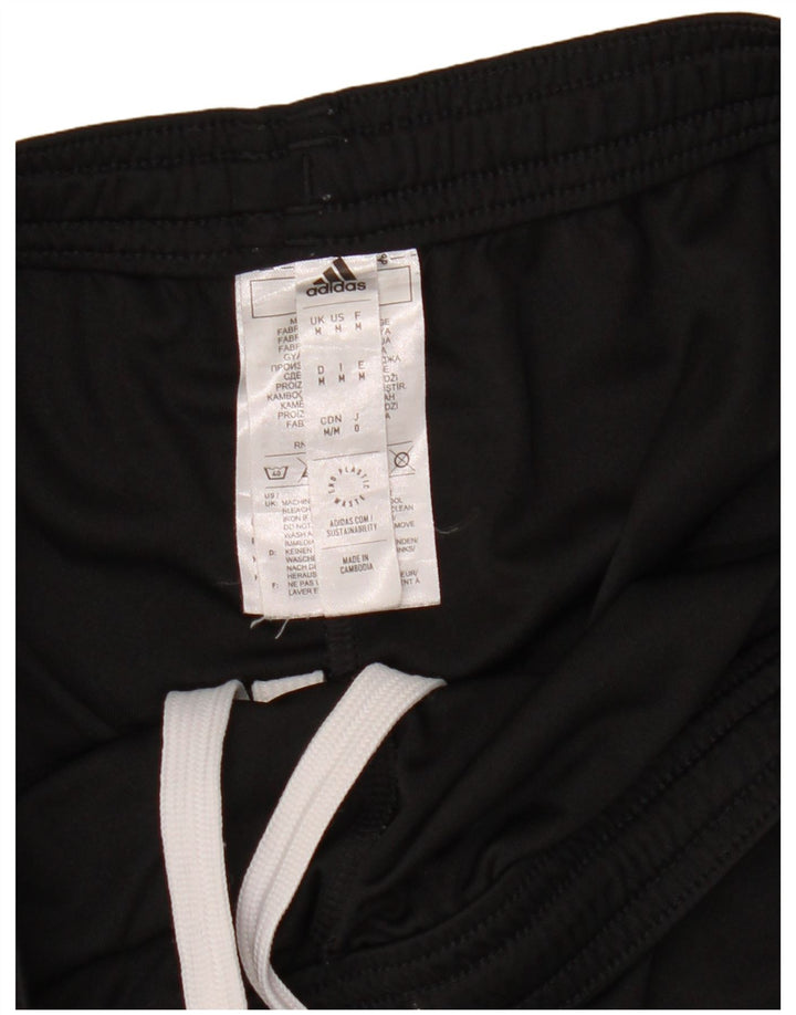 Pantaloni scurți sport Aeroready Adidas pentru bărbați, poliester mediu negru