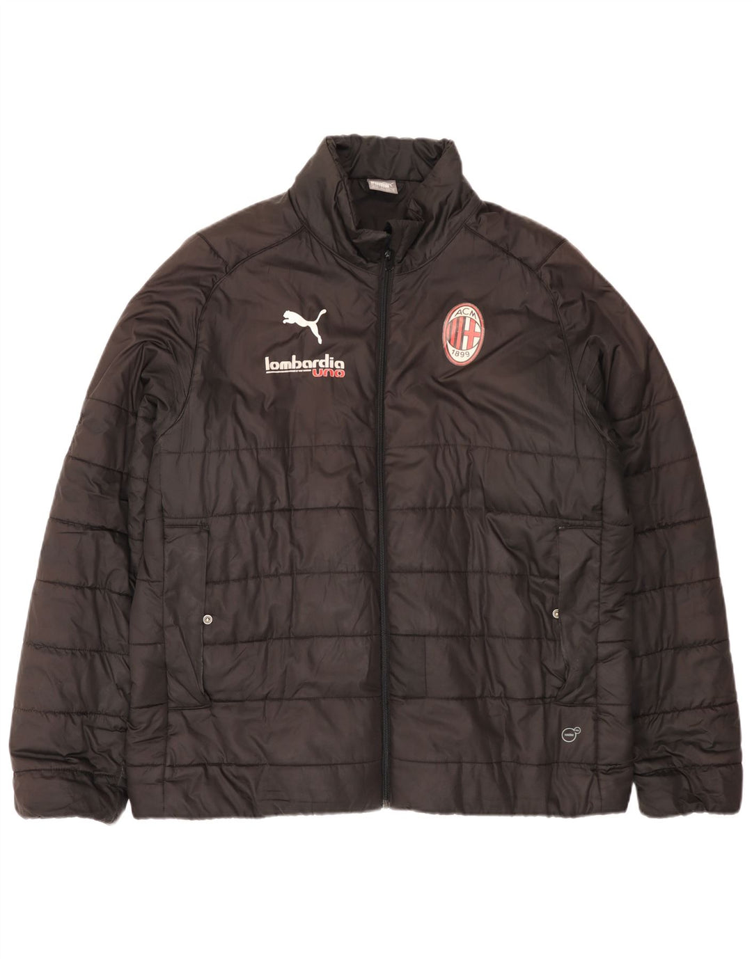 Puma Mens AC Milan Padded Jacket UK 42 XL Black