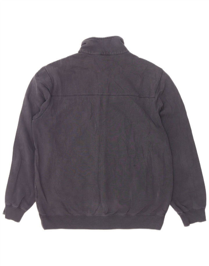 Champion Herren-Trainingsanzug-Oberteil, große marineblaue Colourblock-Baumwolle