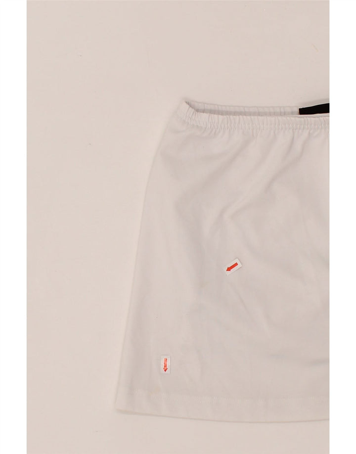 LOTTO Womens Tennis Skirt UK 12 Medium Off White Polyester Vintage Lotto and Second-Hand Lotto from Messina Hembry 