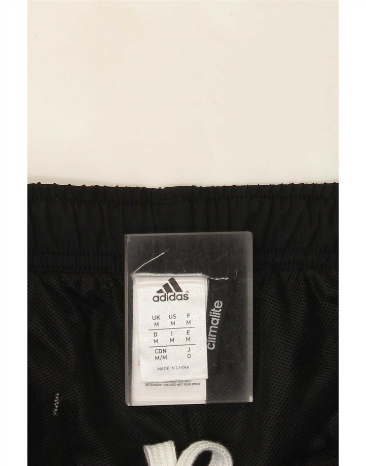 Ανδρικό αθλητικό σορτς Adidas Climalite Graphic, μεσαίο μαύρο πολυεστέρα