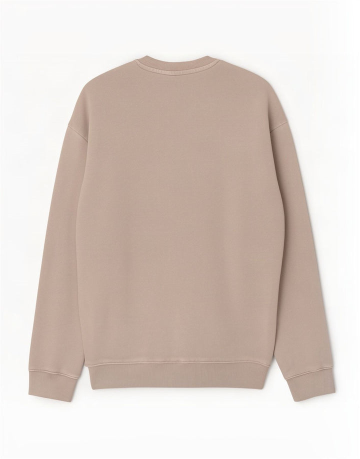 Reebok Herren-Sweatshirt mit lockerer Passform, Größe S, Grau, Baumwolle