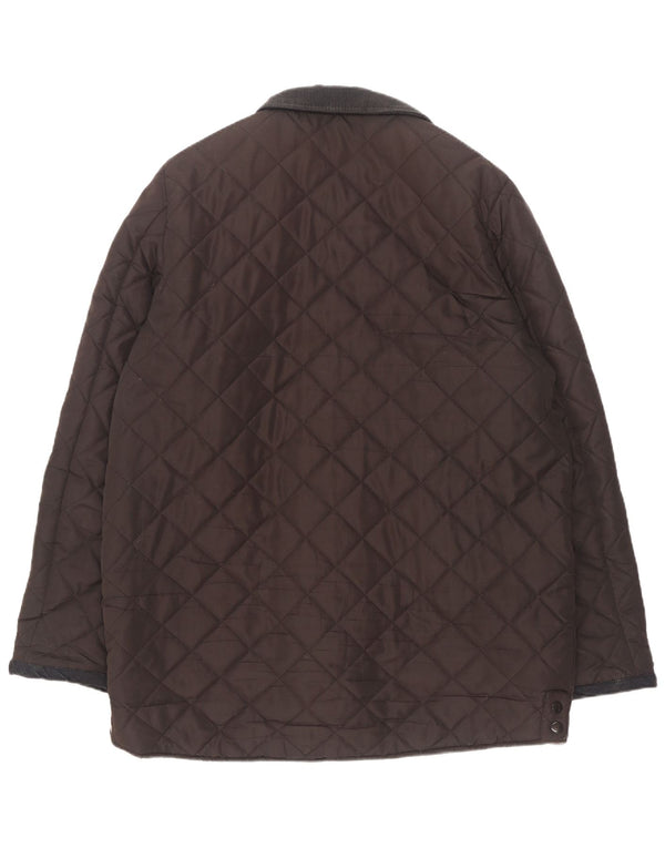 Pierre Cardin Veste matelassée pour homme UK 44 2XL Marron Polyester