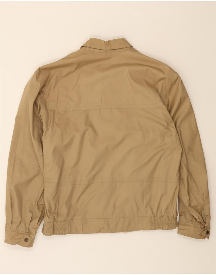VINTAGE Mens Bomber Jacket UK 40 Large Brown Vintage Vintage and Second-Hand Vintage from Messina Hembry 