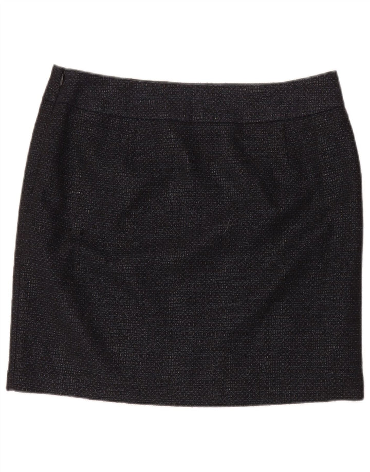 Phase Eight Womens Mini Skirt UK 14 Large W34 Black Cotton