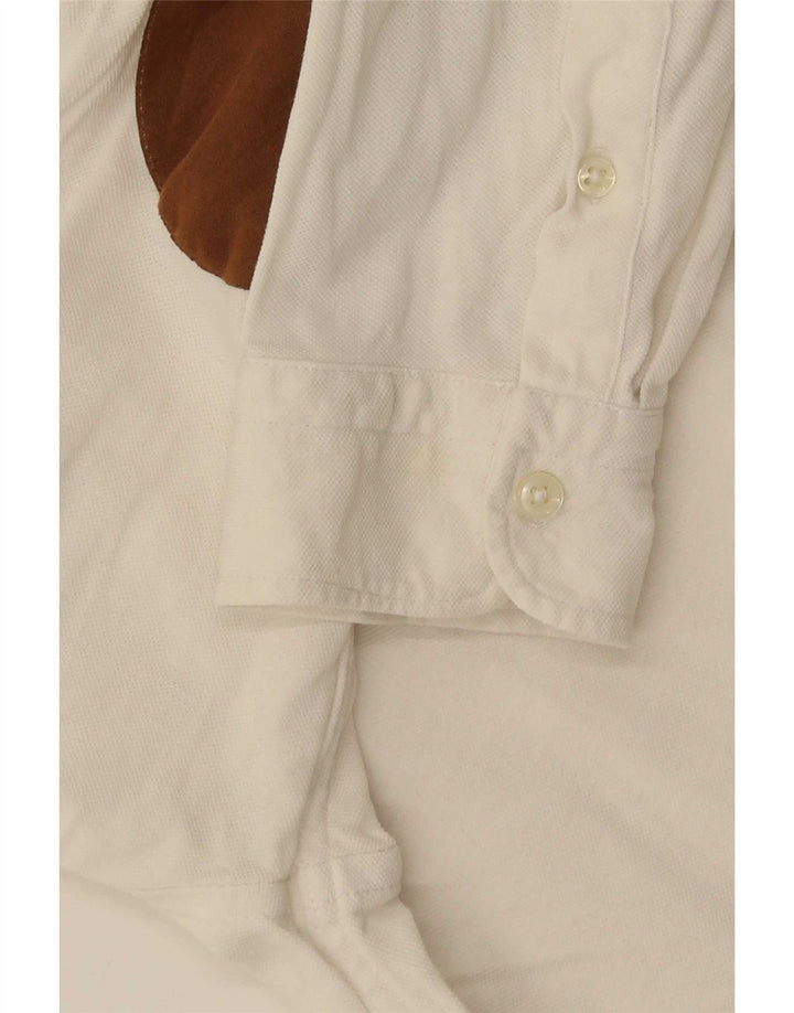 Chemise Homme Zara XL Coton Blanc