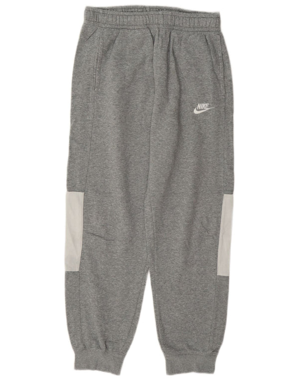 Ανδρική φόρμα Nike Παντελόνι Joggers Small Grey Colourblock Βαμβακερό