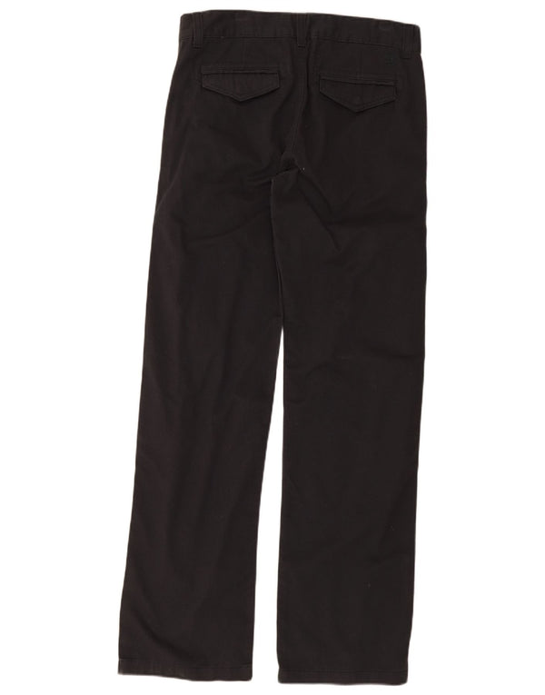 Calças Chino retas masculinas Timberland W30 L34 algodão cinza