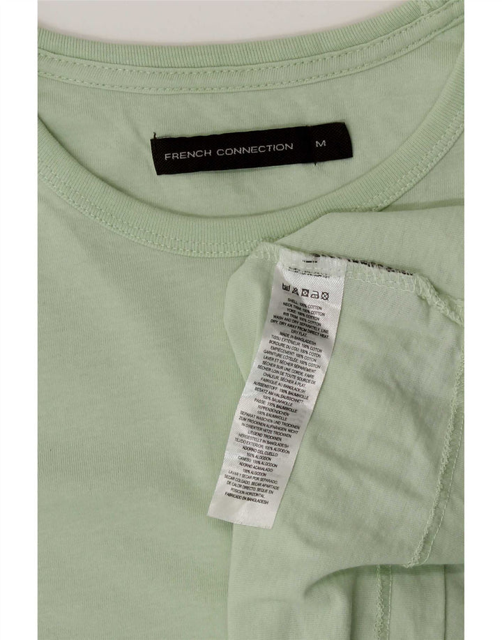 French Connection T-Shirt Homme Vert Moyen Coton