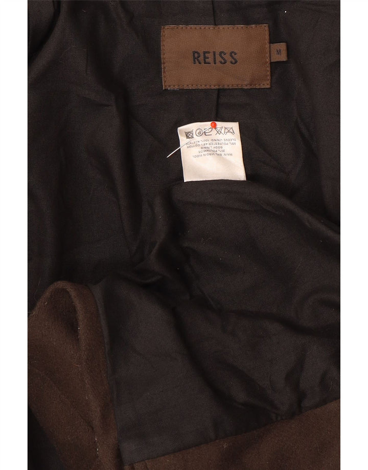 Cappotto da uomo Reiss UK 38 Lana marrone medio