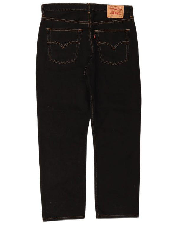 Levi's Mens 582 Straight Jeans W36 L30 Black