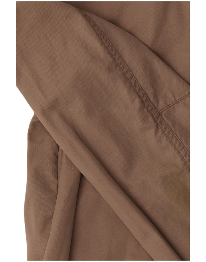 Napapijri Womens Bomber Jacket UK 18 XL Beige Cotton