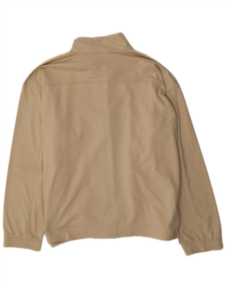 Champion Mens Tracksuit Top Jacket 2XL Beige Polyester