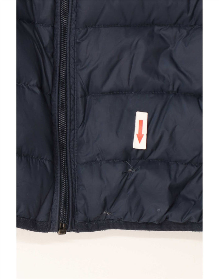 Jachetă căptușită pentru femei Benetton UK 10 Small Bleumarin