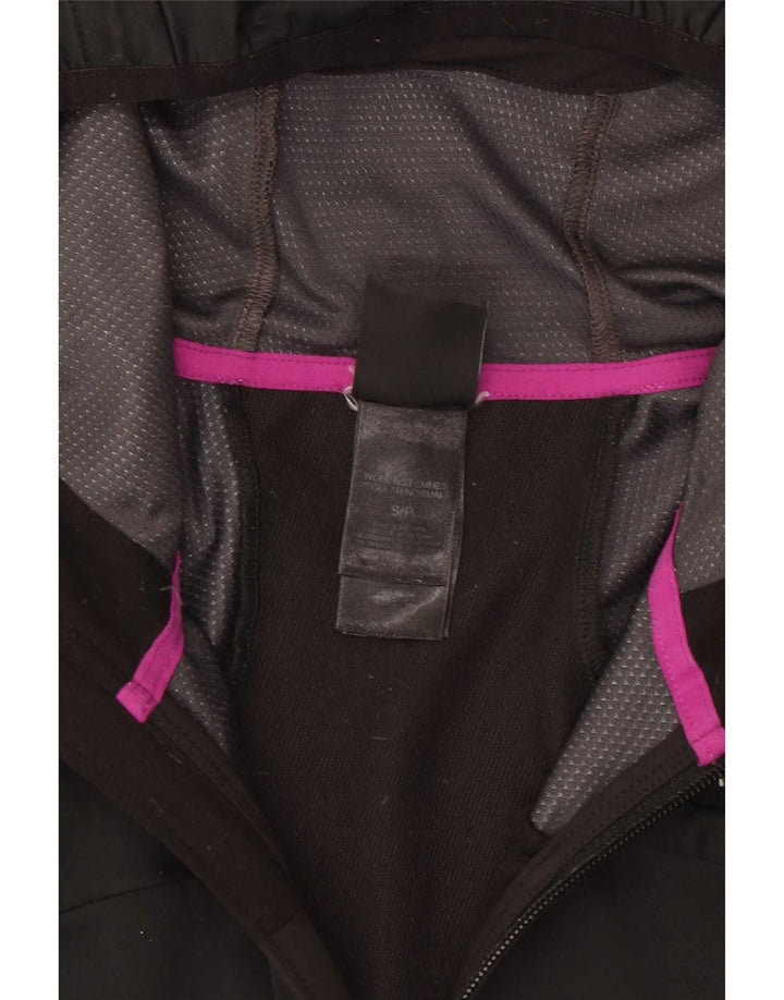 The North Face Womens Tracksuit Top Jacket UK 10 Small Black Colourblock