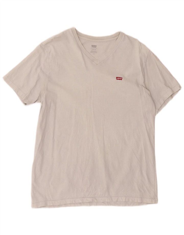 Levi's Mens Standard T-Shirt Top Large White Cotton