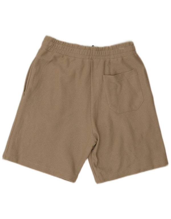 Pantaloni scurți chino pentru bărbați Zara Medium W31 Bej Bumbac